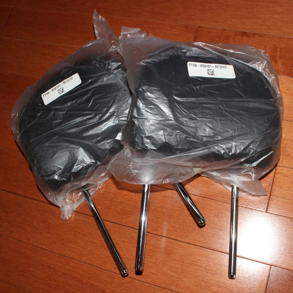 new 2016 FORD EDGE front passenger & driver headrest leather FT4B-R50101-BE3ZHE